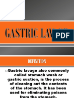 Gastric Lavage