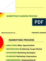 Marketing Planning Process