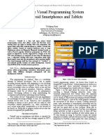 A Mobile Visual Programming System For Android Smartphones and Tablets