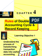 Rules: of Double Entry, Accounting Cycle & Record Keeping