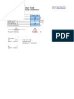 Design of Cylindrical Shell Under Internal Pressure