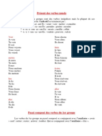 Présent Des Verbes Usuels PDF