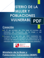 Ministerio de La Mujer y Poblaciones Vulnerables