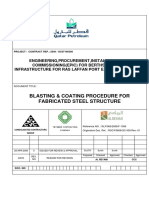 Blasting & Coating Procedure For Fabricated Steel Structure