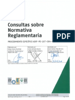 Consultas Sobre Normativa Reglamentaria. ADIF-PE-107-004-001-SA-I32. 13-03-2018. Rev. 2 Si