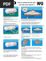 How To Inflate The Life Raft ? Can Salı Nasıl Şişirilir ?