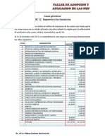 Caso Practico Nic 12 Impuesto A Las Ganancias