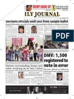 San Mateo Daily Journal 10-10-18 Edition