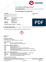 Volvo Super Wet Brake Transaxle Oil-SDS