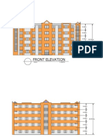 Front Elevation: Scale 1:250MTS