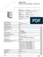 Liquid Level Control Relay RM4-L - 220..240 V AC