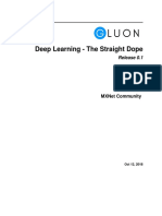 Gluon Tutorials: Deep Learning - The Straight Dope