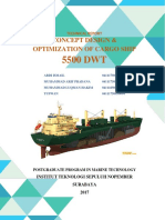 Technical Report 5500 DWT Cargo Ship