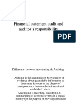 Financial Statement Audit