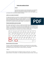 Teclas Más Usadas en Excel