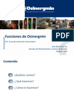 Funciones de Osinergmin