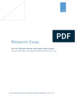 Carlos Garcia - Practice Theory Research Essay