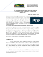 Os Desafios Da Educação Bilíngue de Escolha em Contexto Brasileiro: Da Construção Do Currículo À Formação de Professores