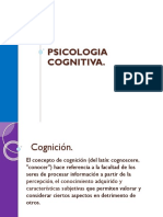 PSICOLOGIA COGNITIVA - Pps