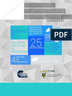 CAPREC - Programme 2018