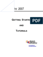 Getting Started &amp Tutorials - 2007... STADD-PRO