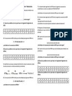 Rol de Ejercicios de Replicación, Trasnscripción Del ADN