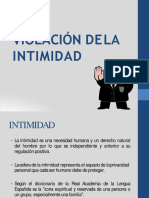 Derecho A La Intimidad