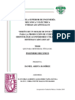 TESIS - Diseño de Un Molde de Inyeccion Con Sistemas CAD - CAM - CAE