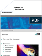 Reconfigurable Hardware For Power-over-Fiber Applications: Michael Dreschmann