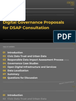 Sidewalk Toronto Digital Governance Proposals For DSAP Consultation