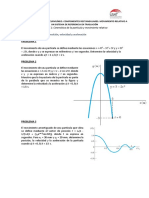 Boletín 3. Derivadas de Funciones Vectoriales. Componentes Rectangulares de La Velocidad y La Aceleración