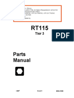 RT115 T3 Parts Manual 053-1191 PDF