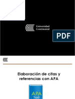 Guía para Elaborar Citas en Formato Apa