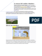 Historia de La Ciencia Del Cambio Climático Tarea de Biologia