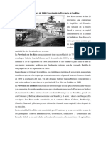 6 de Octubre de 1860 Creación de La Provincia de Los Ríos