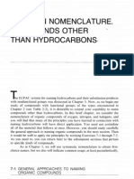 More On Nomenclature. Compounds Other Than Hydrocarbons%: Iupac