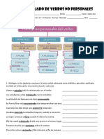 Taller Evaluado de Verbos NO Personales