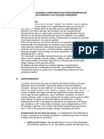 Evaluación de Algunas Carateristicas Fisicoquimicas de Harina en Funcion A Su Calidad Panadera