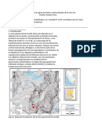 Hidrogeoquímica de Aguas Termales y Mineralizadas de La Zona de