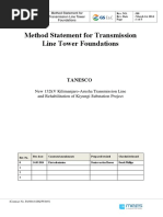 Method Statement 001 Civil Works Rev01