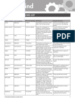 Open Mind Pre-Intermediate Unit 8 Wordlist