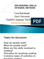 Cem Balcikanli Gazi University English Language Teaching Dep