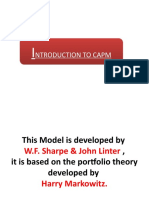 Capital Market Theory