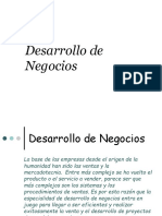 B. - Desarrollo de Negocios