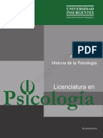 B01 Historia de La Psicología