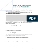 Lab 7 Constante de Ionizacion de Un Acido Debil