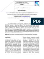 Microplastics Monitoring in Marine Environment Indonesia