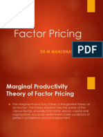 Factor Pricing - Class 