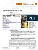 Data & Specifications: Lubricants For Flywheel and Pinion Gear Teeth