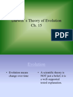 Darwin's Theory of Evolution